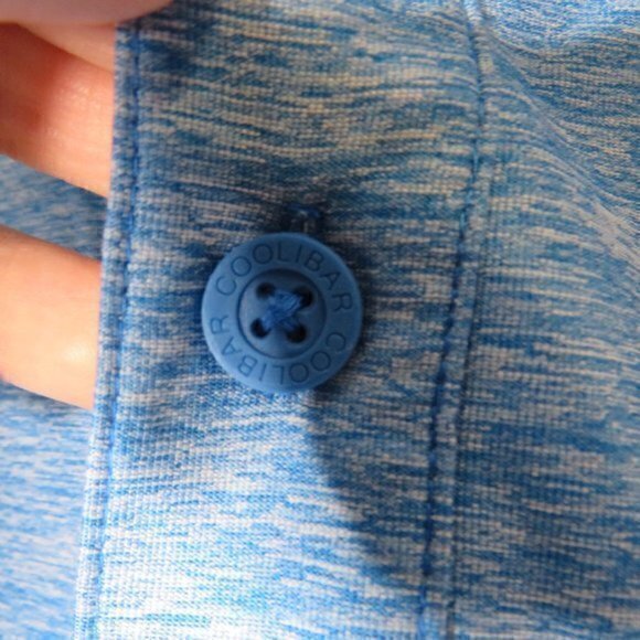 Coolibar Men’s Erodym‎ Short Sleeve Golf Polo - Picture 4 of 9